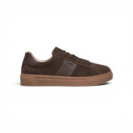 Nero Giardini Sneakers Bassa Uomo in Camoscio Testa di Moro I601360U MORO 300 Nero Giardini 