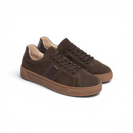 Nero Giardini Sneakers Bassa Uomo in Camoscio Testa di Moro I601360U MORO 300 Nero Giardini 
