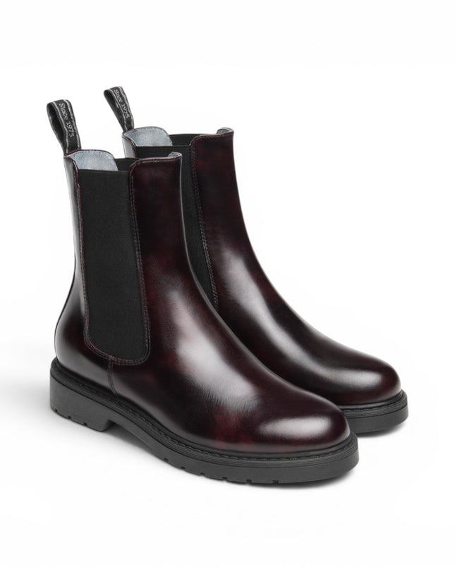 Stivaletto Chelsea in Pelle Bordeaux | Nero Giardini I617100D BORDO 613 Nero Giardini 