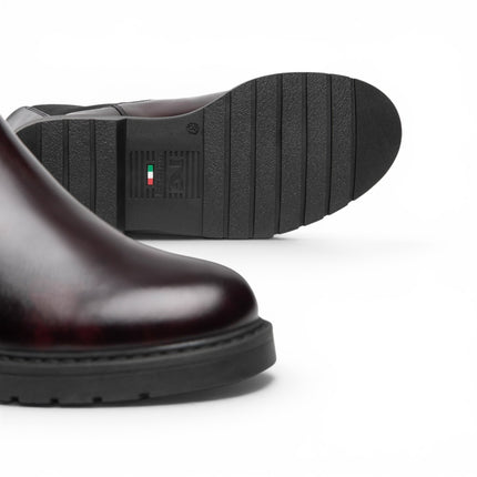 Stivaletto Chelsea in Pelle Bordeaux | Nero Giardini I617100D BORDO 613 Nero Giardini 