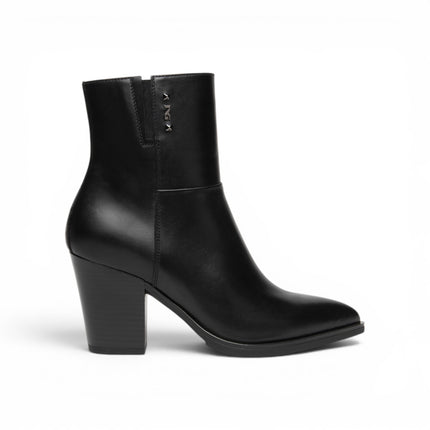 Sivaletto Texano Donna con Tacco Alto in Pelle Nera | Nero Giardini I617140D NERO 100 Nero Giardini 