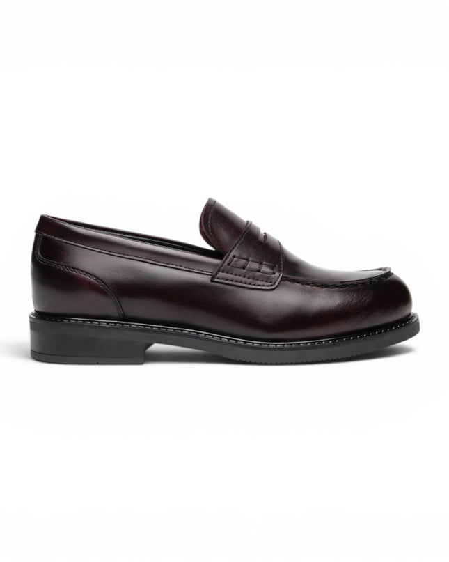 Nero Giardini Mocassini College Donna in Pelle Bordo I617161D BORDO 613 Nero Giardini 