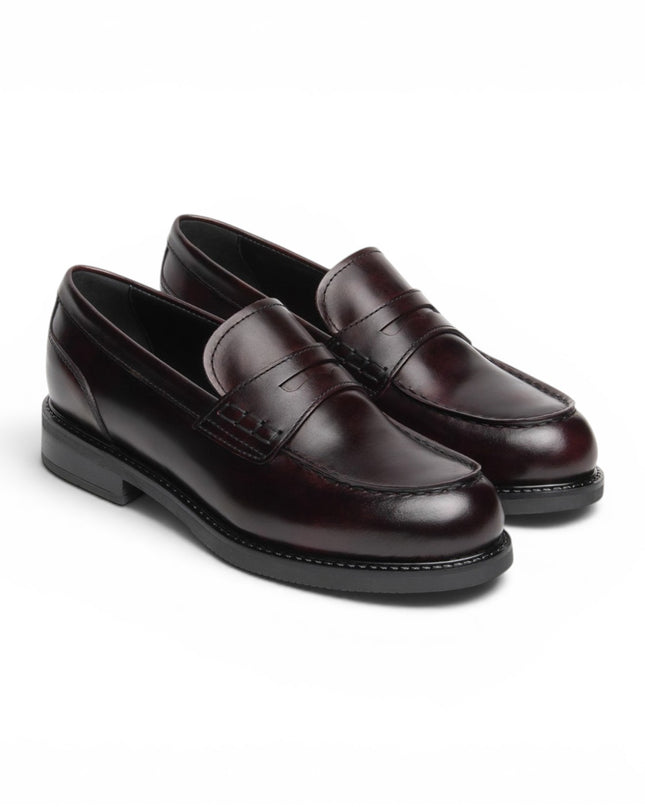 Nero Giardini Mocassini College Donna in Pelle Bordo I617161D BORDO 613 Nero Giardini 