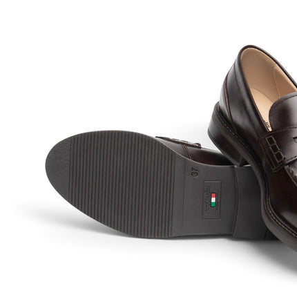 Mocassini College Donna in Pelle Testa di Moro | Nero Giardini I617161D MORO 300 Nero Giardini 