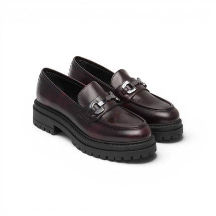 Mocassini Donna con Morsetto in Pelle Bordo | Nero Giadini I617175D BORDO 613 Nero Giardini 