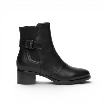 Stivaletto Donna con Tacco Medio in Pelle Nero | Nero Giardini I617213D NERO 100 Nero Giardini 