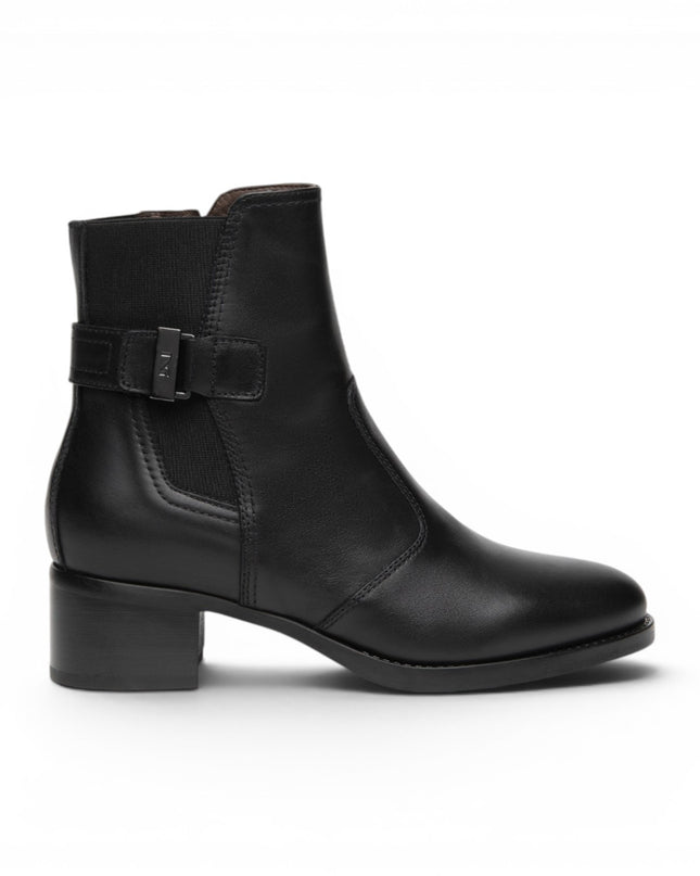 Stivaletto Donna con Tacco Medio in Pelle Nero | Nero Giardini I617213D NERO 100 Nero Giardini 