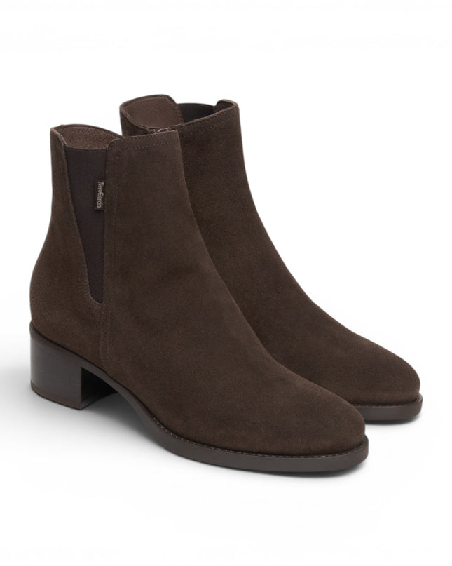 Nero Giardini Stivaletto Donna Chelsea con Zip in Camoscio Testa di Moro I617216D MORO 300 Nero Giardini 