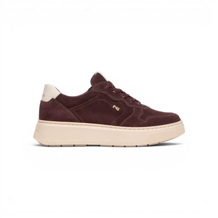Nero Giardini Sneakers Bassa Donna in Camoscio Bordeaux I617472D BORDO 613 Nero Giardini 