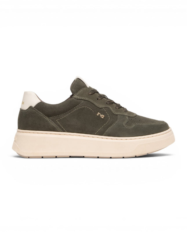 Nero Giardini Sneakers Bassa Donna in Camoscio Verde Bosco I617472D BOSCO 503 Nero Giardini 
