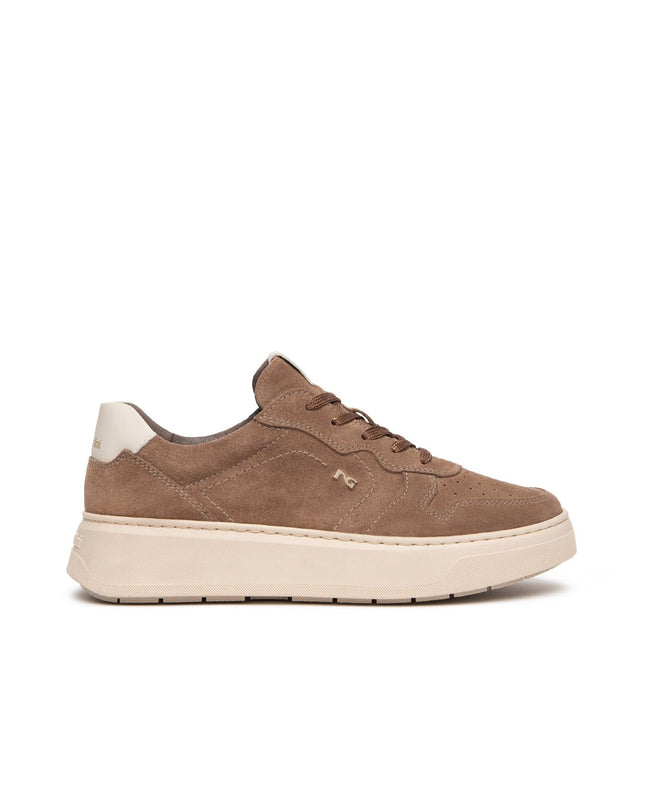 Nero Giardini Sneakers Bassa Donna in Camoscio Mou I617472D MOU 442 Nero Giardini 