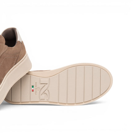 Nero Giardini Sneakers Bassa Donna in Camoscio Mou I617472D MOU 442 Nero Giardini 