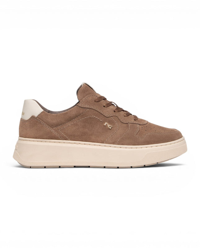 Nero Giardini Sneakers Bassa Donna in Camoscio Mou I617472D MOU 442 Nero Giardini 