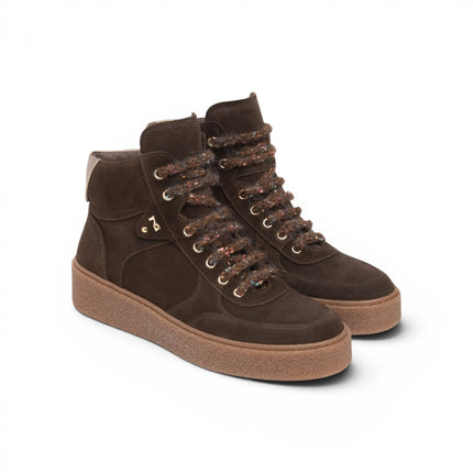 Sneakers Alta da Donna in Camoscio Moro | Nero Giardini I617522D MORO 300 Nero Giardini 