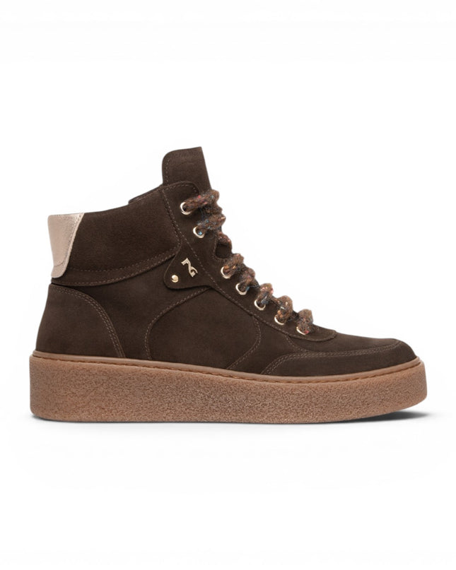 Sneakers Alta da Donna in Camoscio Moro | Nero Giardini I617522D MORO 300 Nero Giardini 
