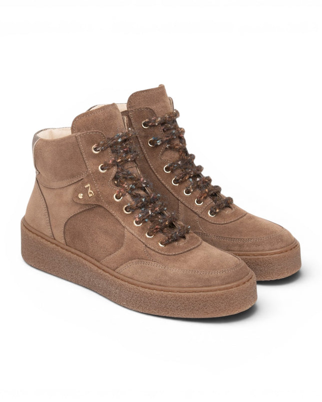 Sneakers Alta da Donna in Camoscio Mou | Nero Giardini I617522D MOU 442 Nero Giardini 