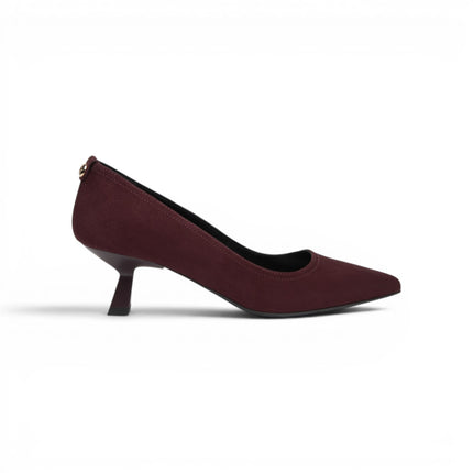 Decollete Basso Kitten Rocchetta Kitten in Camoscio Bordeaux | NeroGiardini I617621DE BORDO 613 Nero Giardini 