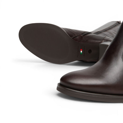 Stivali Donna con Tacco Alto in Pelle Ebano | Nero Giardini I617911D EBONY 355 Nero Giardini 
