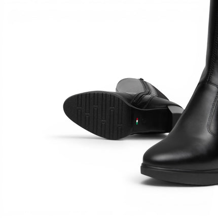 Stivali Donna con Plateau ed Elastico al Polpaccio in Pelle Nero | Nero Giardini I617940D NERO 100 Nero Giardini 