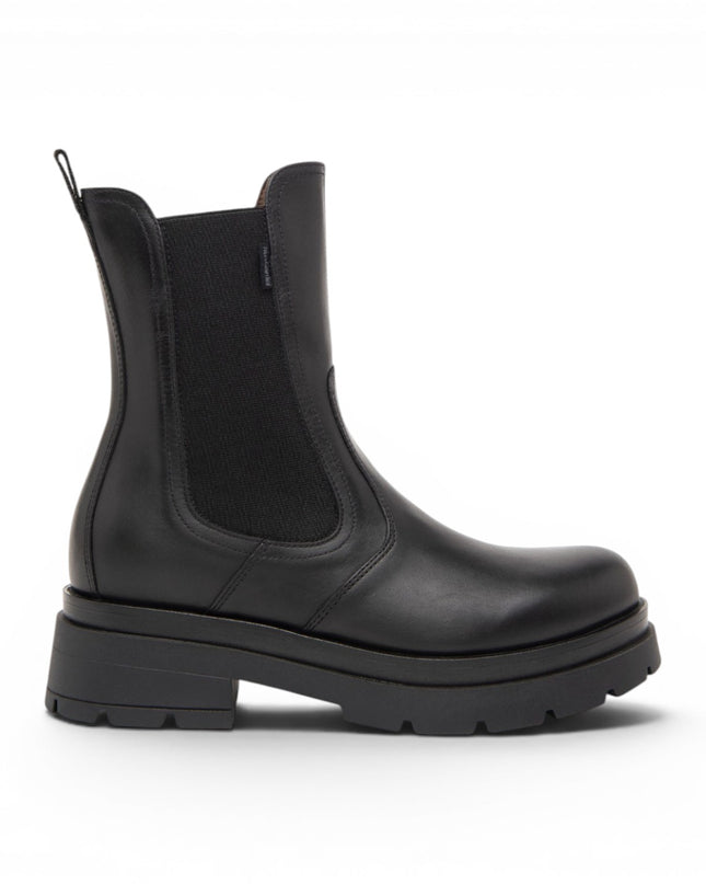 Stivaletti Chelsea Donna in Pelle Nera | Nero Giardini I618071D NERO 100 Nero Giardini 