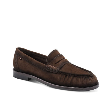 Tamaris Mocassini Donna Tacco Basso in Camoscio Marrone 24251-47 MOCCA 304 Tamaris 