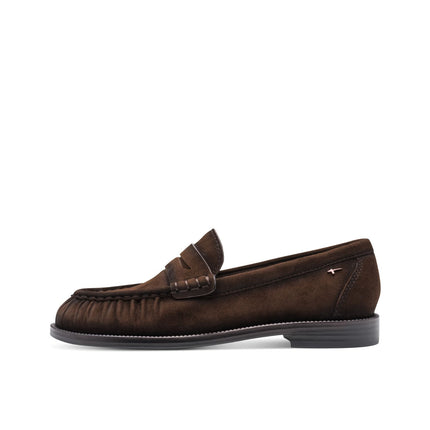 Tamaris Mocassini Donna Tacco Basso in Camoscio Marrone 24251-47 MOCCA 304 Tamaris 