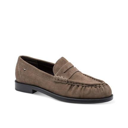 Mocassini Donna Tacco Basso in Camoscio Taupe | Tamaris 24251-47 TAUPE 341 Tamaris 
