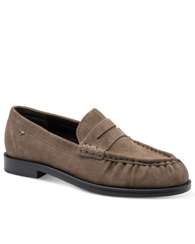 Mocassini Donna Tacco Basso in Camoscio Taupe | Tamaris 24251-47 TAUPE 341 Tamaris 