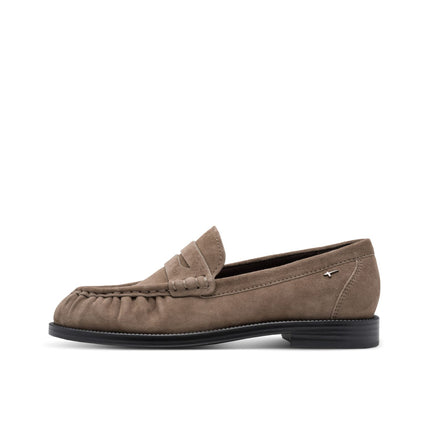 Mocassini Donna Tacco Basso in Camoscio Taupe | Tamaris 24251-47 TAUPE 341 Tamaris 