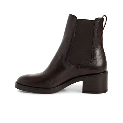 Stivaletti Chelsea Donna con Tacco in Pelle Testa di Moro | Tamaris 25307-45 MOCCA ST 338 Tamaris 