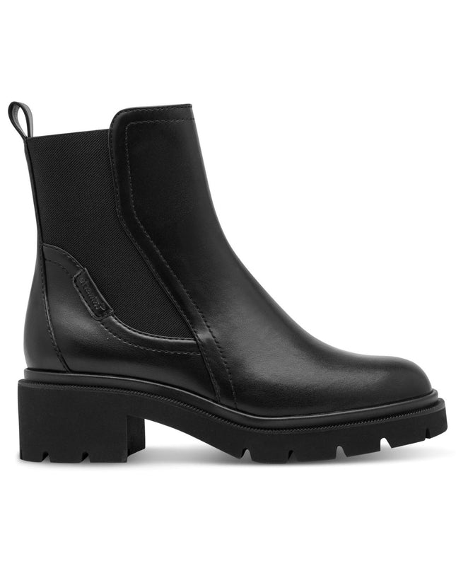 Stivaletti Chelsea Donna in Ecopelle Nera | Tamaris 25425-47 BLACK 001 Tamaris 