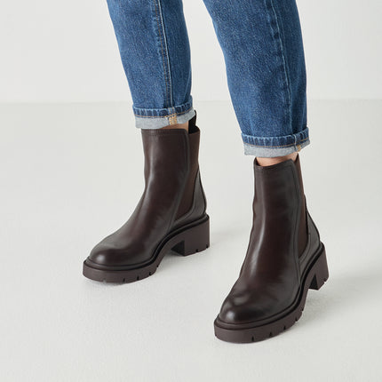 Stivaletti Chelsea Donna in Ecopelle Marrone | Tamaris 25425-47 MOCCA 304 Tamaris 