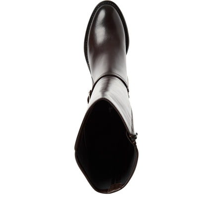 Tamaris Stivali Donna con Tacco in Pelle Testa di Moro 25509-47 MOCCA 304 Tamaris 