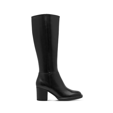 Stivale Donna con Tacco in Pelle Nera | Tamaris 25538-47 BLACK 001 Tamaris 
