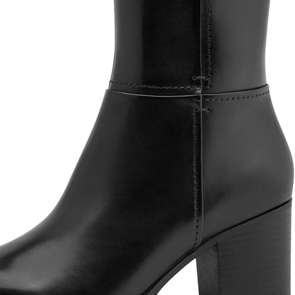 Stivale Donna con Tacco in Pelle Nera | Tamaris 25538-47 BLACK 001 Tamaris 