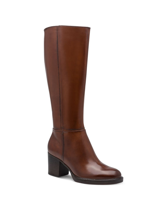 Tamaris Stivali Donna con Tacco in Pelle Cuoio Moscato 25538-47 MUSCAT 311 Tamaris 