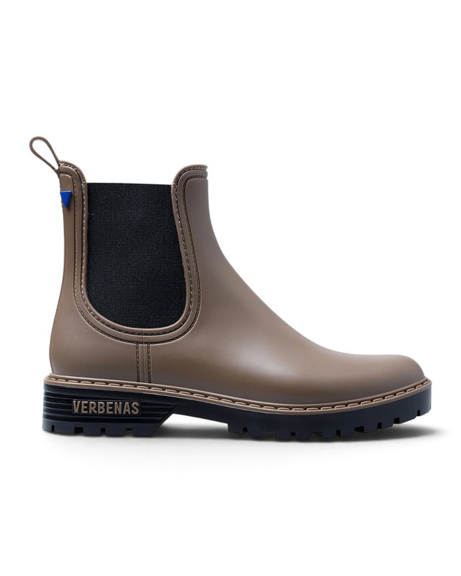 Stivaletto da Pioggia Galosce Donna Chelsea in Gomma Beige | Verbenas GAUDI DOWNTOWN ASH BLACK Verbenas 
