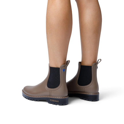 Stivaletto da Pioggia Galosce Donna Chelsea in Gomma Beige | Verbenas GAUDI DOWNTOWN ASH BLACK Verbenas 