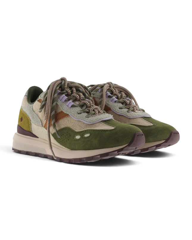 Sneaker Donna Multicolor Kaki | Victoria 1156117 LUNA VERDE Victoria 
