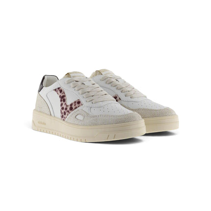 Sneakers Donna Patchwork Animalier | Victoria 1257124 SEUL BEIGE Victoria 