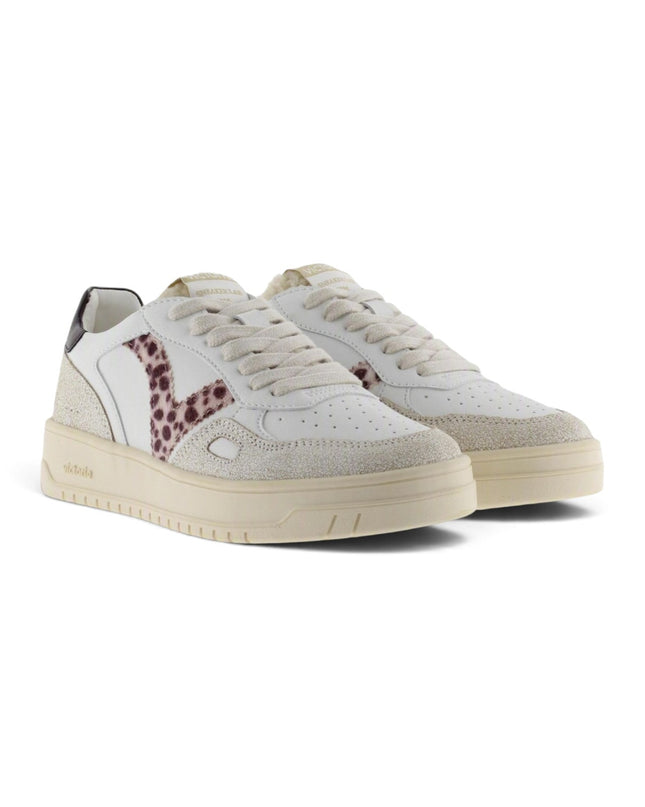 Sneakers Donna Patchwork Animalier | Victoria 1257124 SEUL BEIGE Victoria 