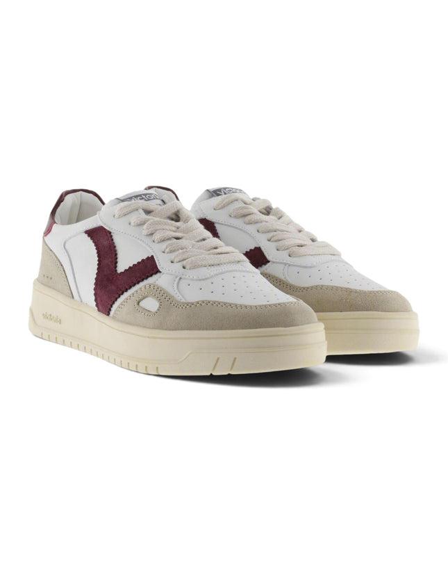 Sneakers Donna Bicolore Bordeaux | Victoria 1257136 SEUL BURDEOS Victoria 