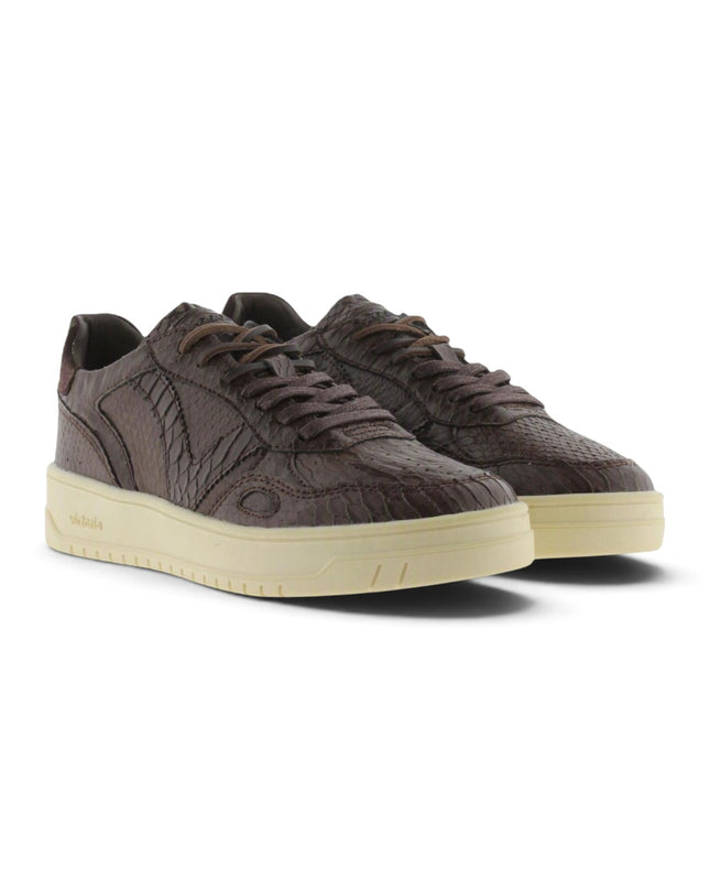 Sneakers Donna Stampa Cocco Testa di Moro | Victoria 1257150 SEUL MARRONE Victoria 