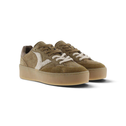 Sneakers Donna Platform Camoscio Cammello | Victoria 1265104 TURIN TAUPE Victoria 