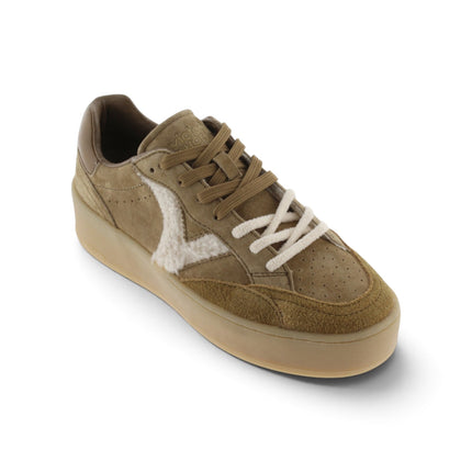 Sneakers Donna Platform Camoscio Cammello | Victoria 1265104 TURIN TAUPE Victoria 