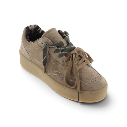 Sneakers Donna Platform Camoscio Beige | Victoria 1265105 TURIN BEIGE Victoria 