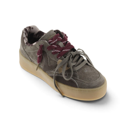 Sneakers Donna Platform Camoscio Kaki | Victoria 1265105 TURIN VERDE Victoria 