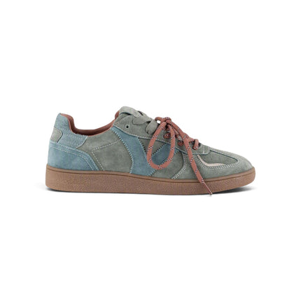 Sneakers Donna Camoscio Verde Doppio Laccio | Victoria 1267100 LONDRES JADE Victoria 