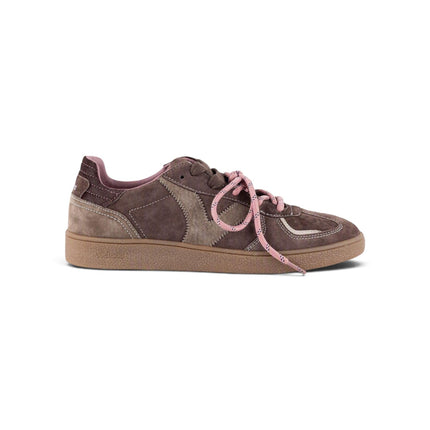 Sneakers Donna Camoscio Testa di Moro Doppio Laccio | Victoria 1267100 LONDRES MARRONE Victoria 