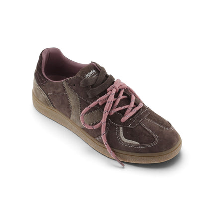 Sneakers Donna Camoscio Testa di Moro Doppio Laccio | Victoria 1267100 LONDRES MARRONE Victoria 